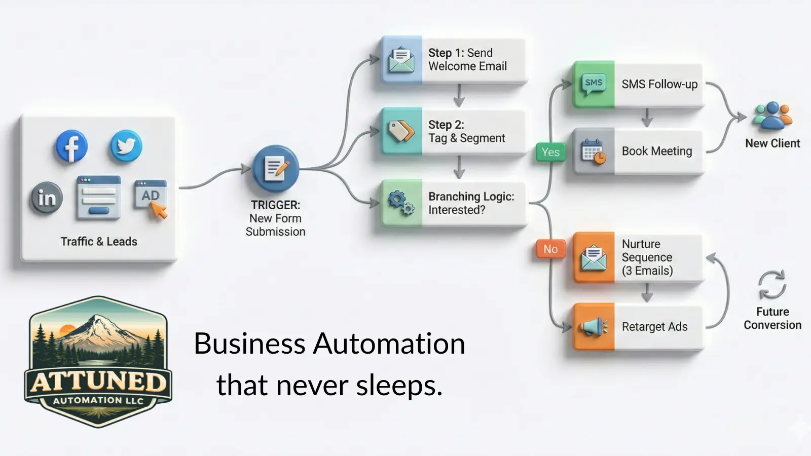 Business Automation Workflow by Attuned Automation LLC